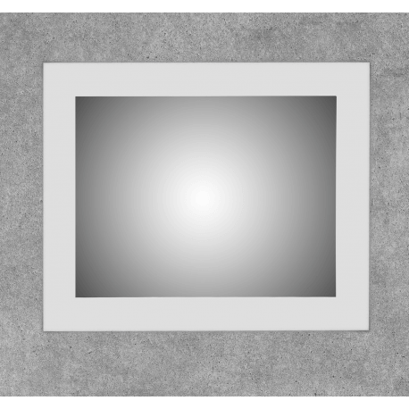 Espejo con doble tira led retroiluminado franja 10cm Laris